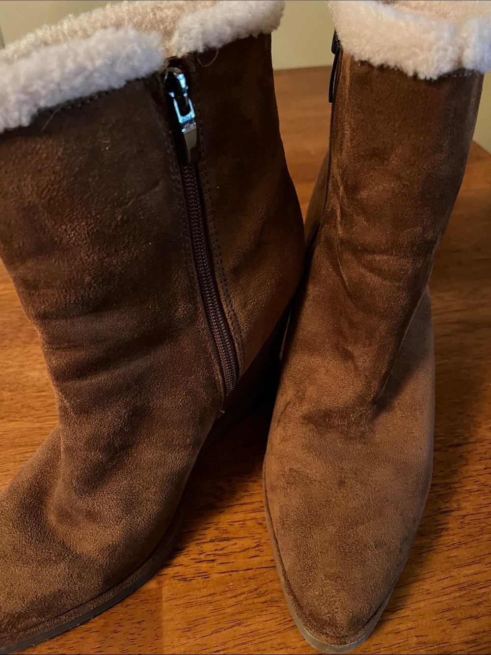 Nine West Suede Ankle Boots
